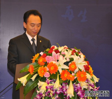 陕西省委宣传部网管办副主任可小闹讲话